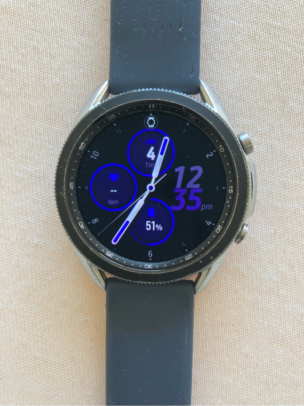 Samsung Galaxy Watch3 45mm Bluetooth GPS Smartwatch Silver
